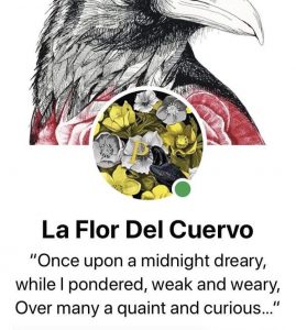 Perfil de Facebook "La Flor del Cuervo"